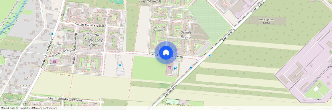 ul. Aleksandra Czekanowskiego, Wrotków, Lublin, lubelskie