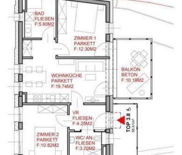 SOFORT VERFÜGBAR: Lichtdurchflutete 3-Zimmer-Wohnung mit großer Ter... - Foto 5