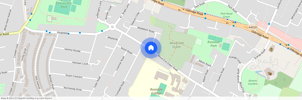 Wood End Green Road, Hayes