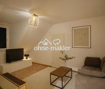 Stilvolle und möblierte 2-Zimmer-Wohnung in Stuttgart-West - befristet - Photo 1