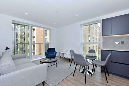 A second floor furnished apartment with south facing private balcony in the sought after Horlicks Artesian House development by Berkeley Homes. - Photo 3