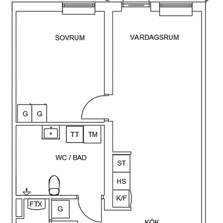 Spårgatan 3 G, 826 50, SÖDERHAMN, Sverige - Foto 4