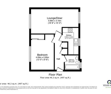 1 bedroom flat to rent - Photo 1