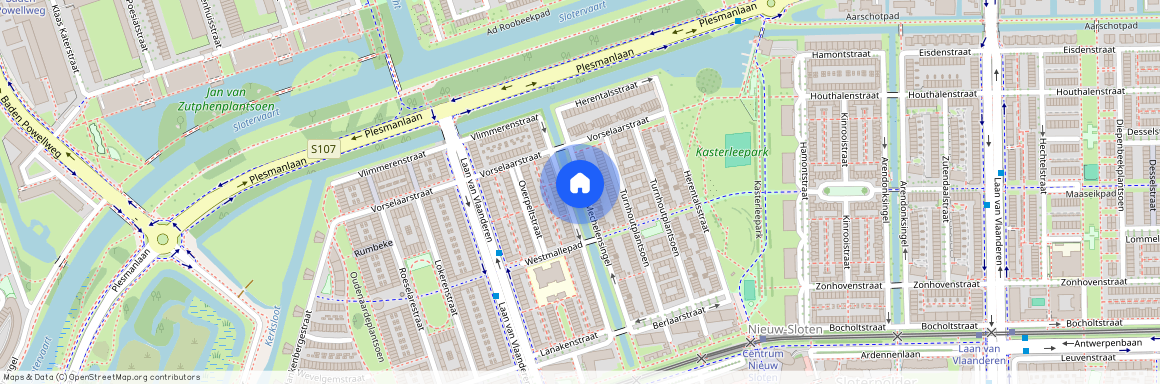 Sloten/Nieuw-Sloten, 1066 PA, Mechelensingel, Amsterdam