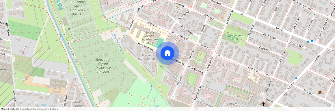 ul. Róży Wiatrów, Krzyki, Krzyki, Wrocław, dolnośląskie