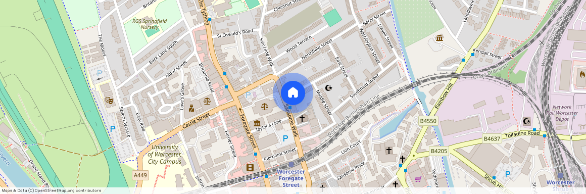 Available NOW - 2 Rooms - Arboretum Road, Worcester, Worcestershire, WR1 1ND