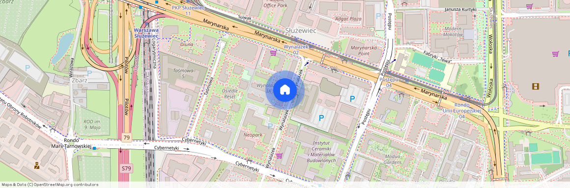 ul. Wynalazek 3B, Służewiec, Mokotów, Warszawa, mazowieckie