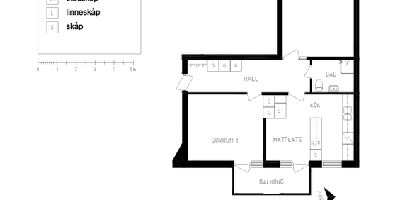 Mariagatan 5 A, våning 1 - Foto 3