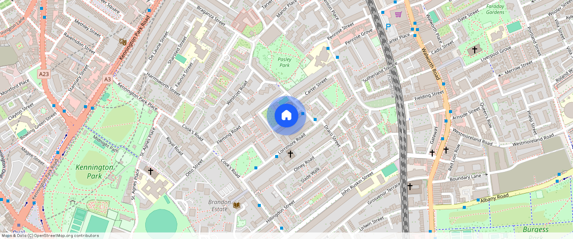 Lorrimore Square, London, SE17