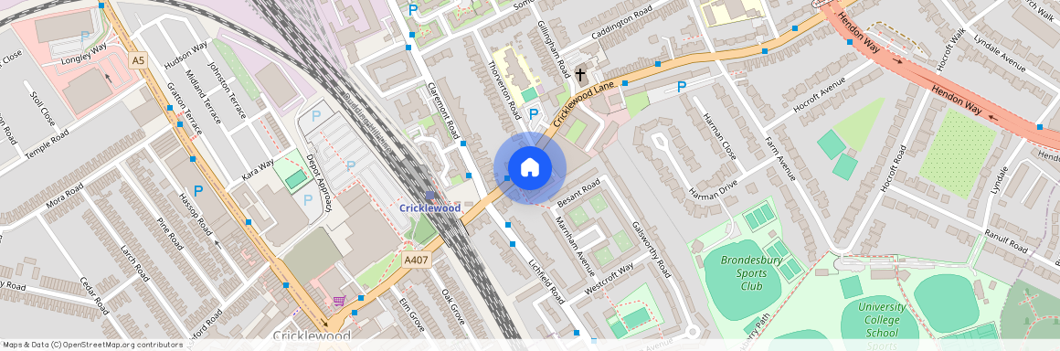 Ivy Road, Cricklewood, London, NW2
