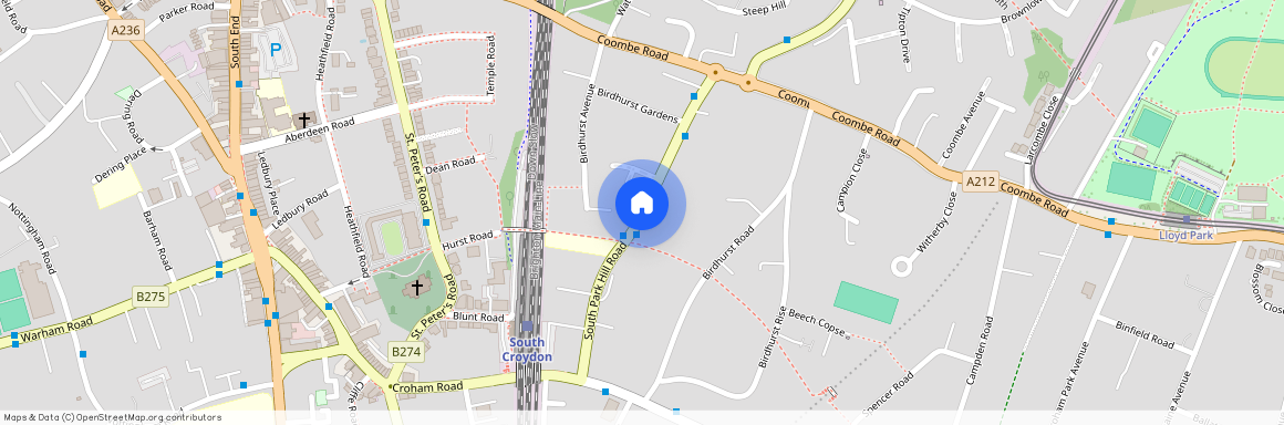 South Park Hill Road, South Croydon