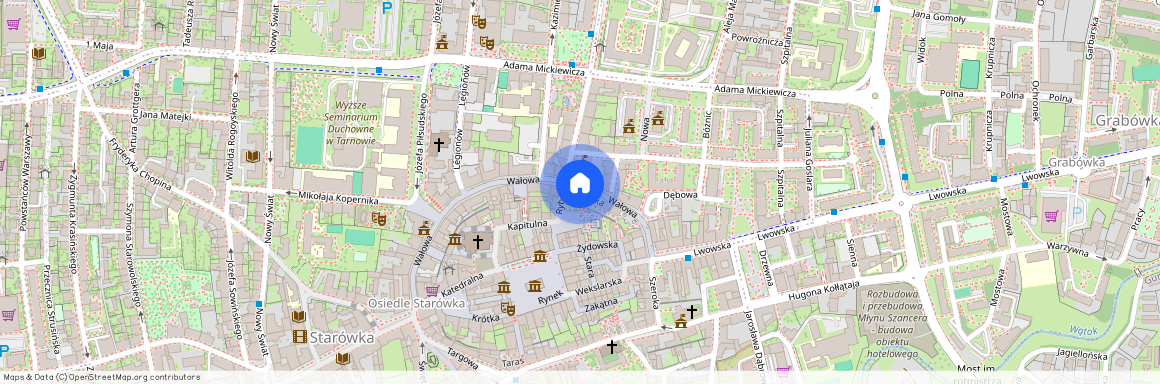 Starówka, Osiedle Starówka, województwo małopolskie, Wałowa, 33-106, Tarnów