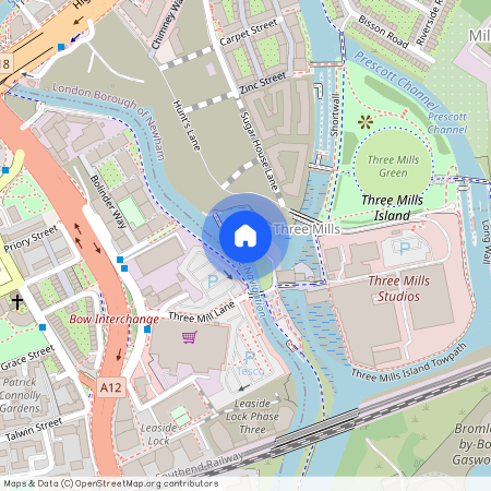 Island House, Three Mill Lane, Bow, London E3