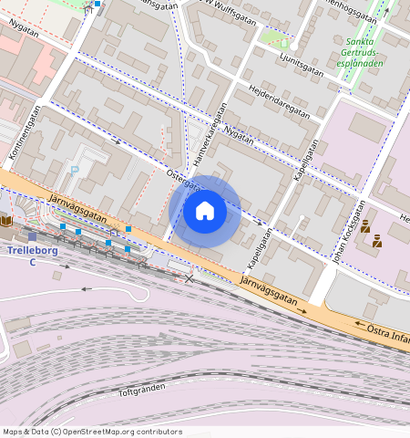 Trelleborg, Skåne, Östergatan 24