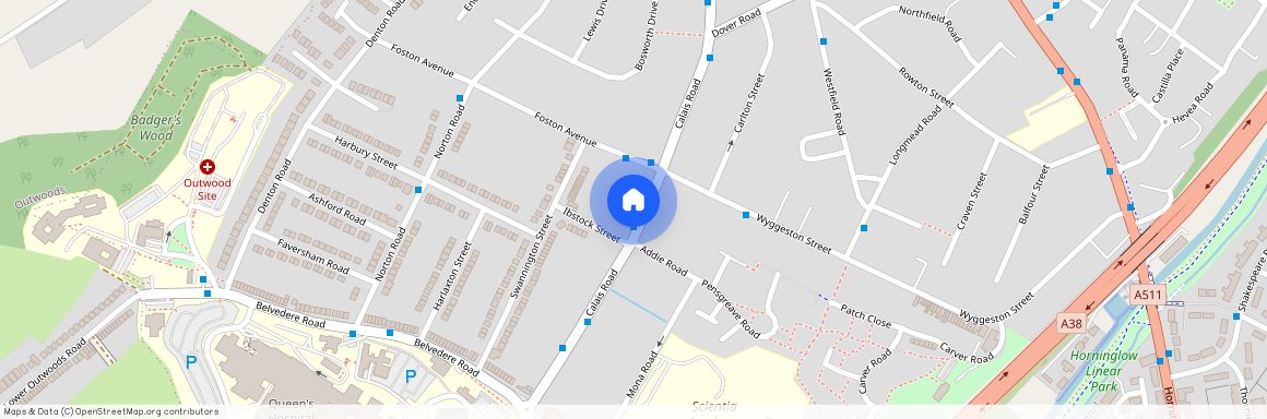 Calais Road (room), Staffordshire, Burton Upon Trent, DE13