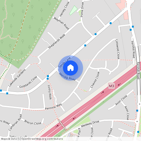 Polden Close, Farnborough, GU14