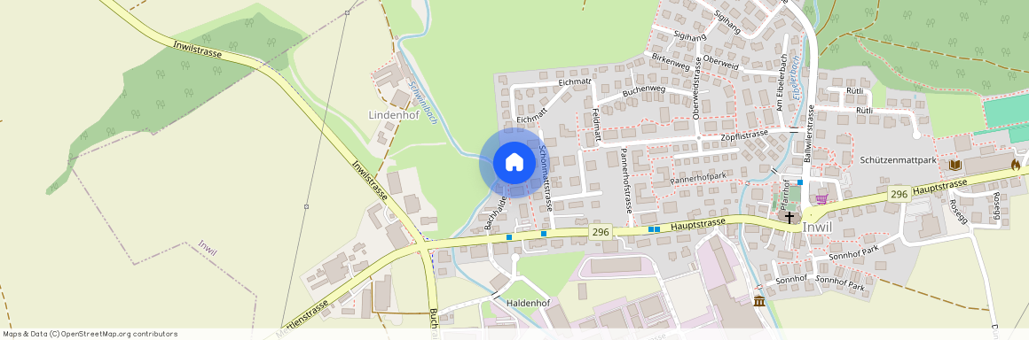 Schönegg 3, 6034 Inwil, Lageplan