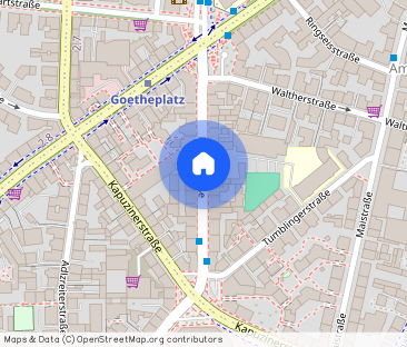 München-Isarvorstadt - Charmantes 1 Zimmerapp., Kochnische, 1 Bad/WC - Foto 1