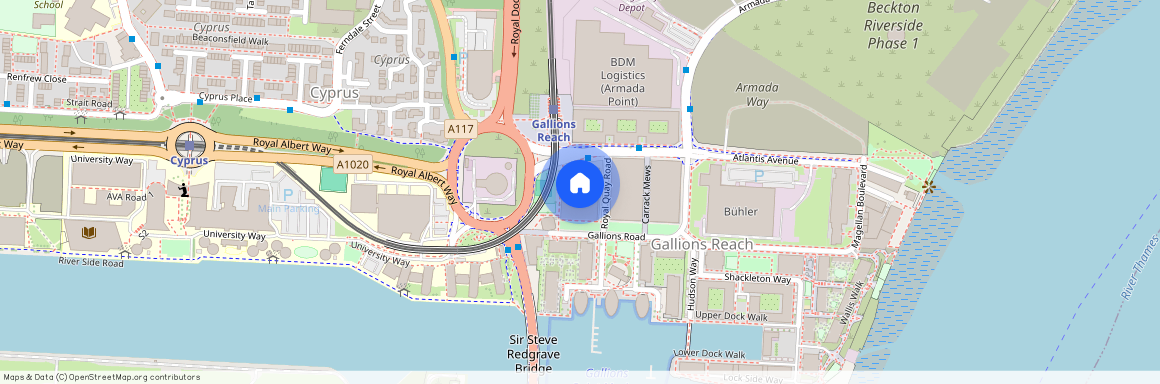 at Anchor’s Point, 2 Messel House, Atlantis Avenue E16