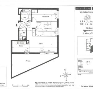 Appartement à louer 3 pièces 63.84m² - Photo 3