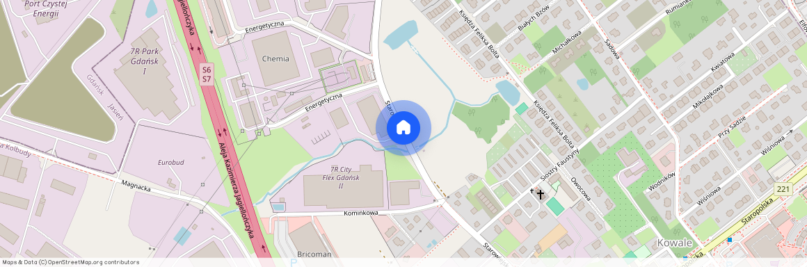 ul. Starowiejska, Kowale, Kolbudy, gdański, pomorskie