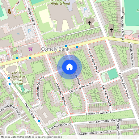 Learmonth Park, Comely Bank, Edinburgh