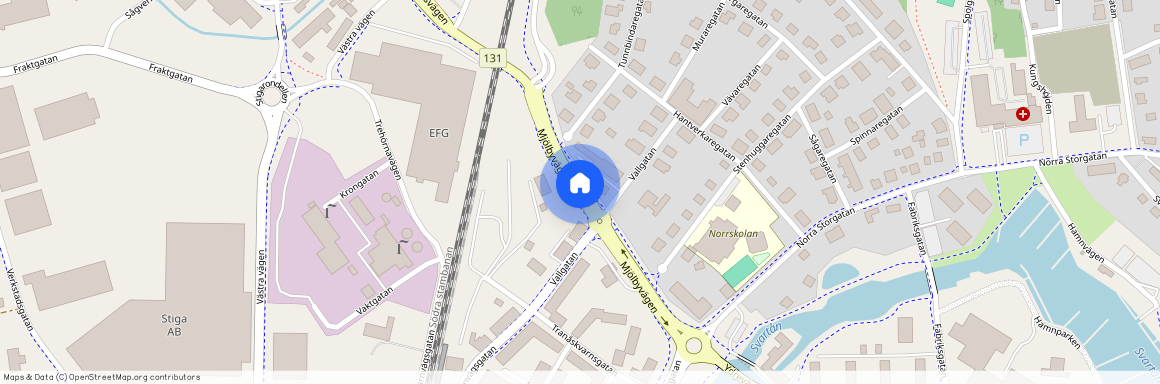 Mjölbyvägen, Tranås