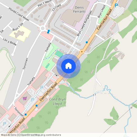 Caernarfon Road, Bangor, Gwynedd, LL57