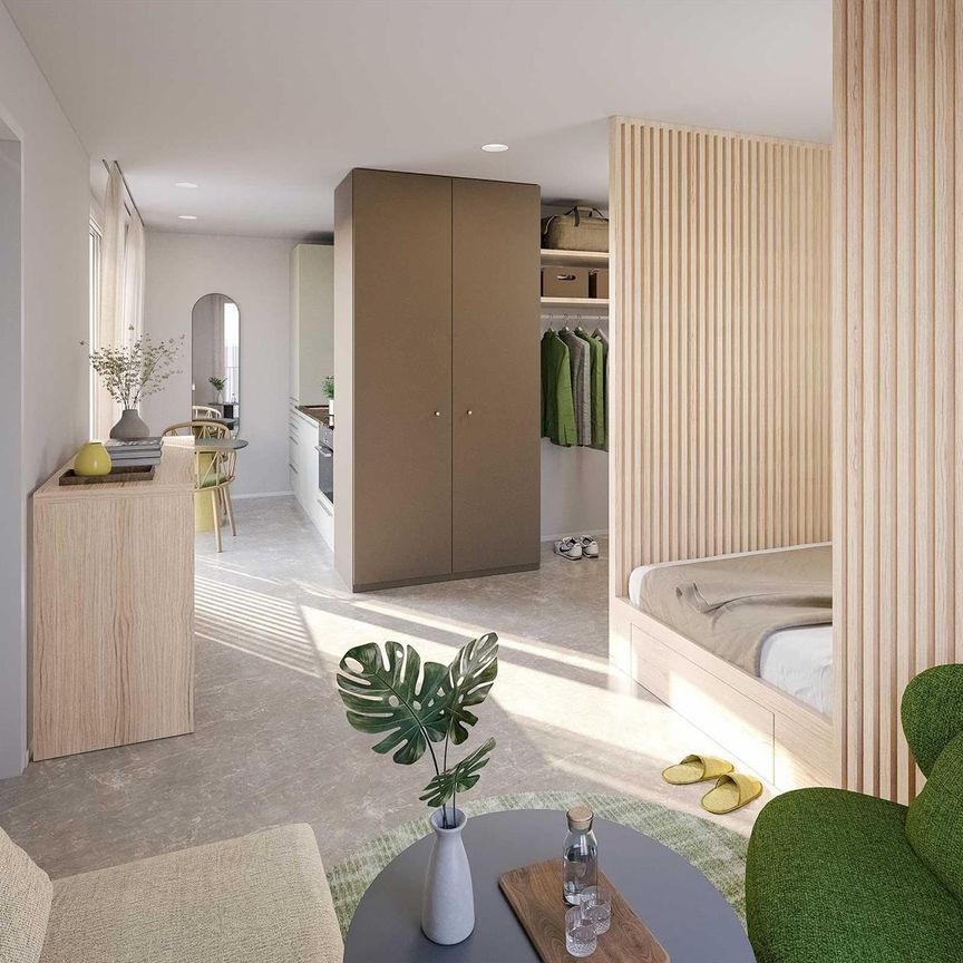 Klein aber fein - 1.5 Zimmer-Studiowohnung - Foto 1