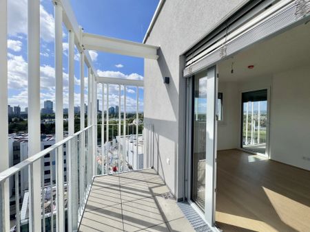 Wohnen mit Blick auf die Donau & Skyline Wiens - Photo 5