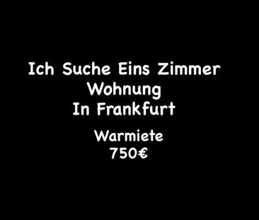 Ich suche 1 oder 2 Zimmer Wohnung - Foto 1