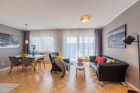 City-Residence: Moderne gemütliche 2-Zimmer Wohnung Balkon und Tiefgaragenplatz, fußläufig zum Main - Photo 4