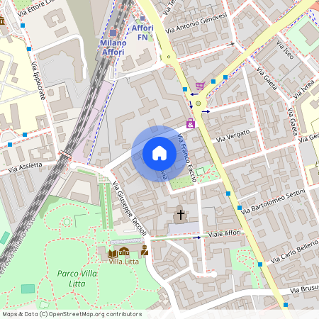 Via Flavia, Włochy, Milan