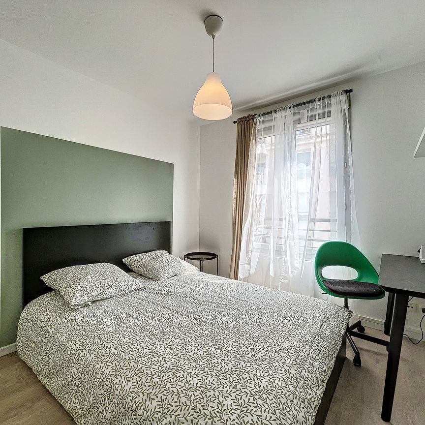 CHAMBRE COLOCATION - T4 MEUBLE - 63 m2 - 69100 VILLEURBANNE - Photo 1