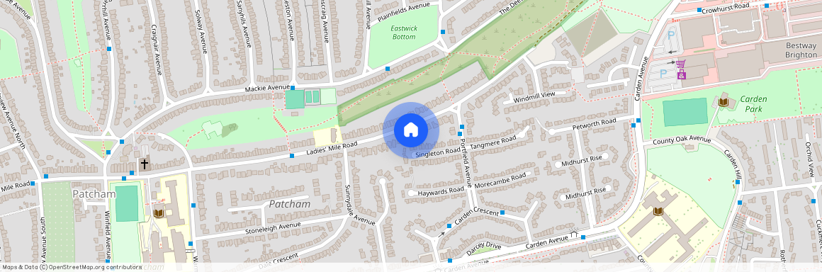 Ladies Mile Road, Brighton