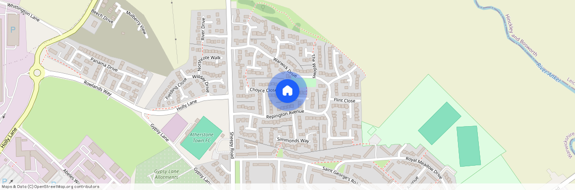 Choyce Close, Atherstone, CV9