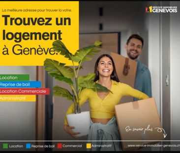 Appartement studio situé à Vernier. - Photo 1