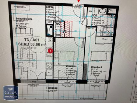 Location Appartement 3 pièces 56m² LE HAVRE 76620 - Photo 3