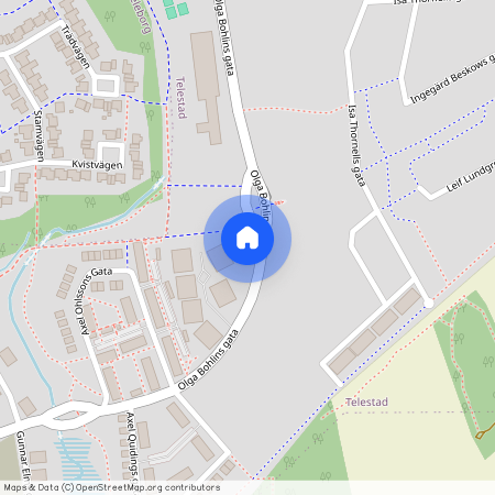 Vikaholm, Växjö, Kronoberg, Olga Bohlins gata 12 B