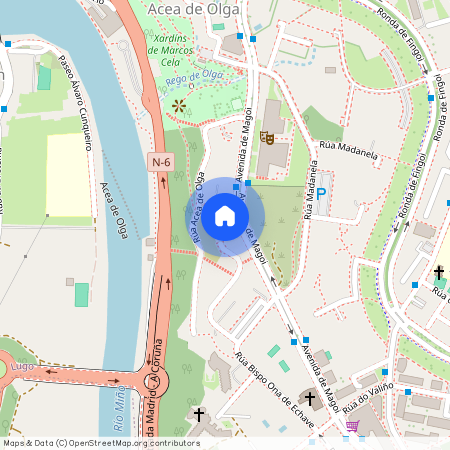 Aceña de Olga - Augas Férreas, Lugo