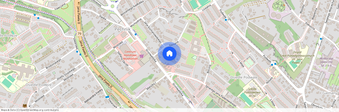 ul. Drzewianki, Jaworzno, śląskie