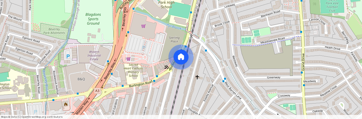 Burlington Road, New Malden, KT3