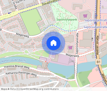 Großzügig aufgeteilte 2 Raum-Wohnung im 2. Stock mit 12 m² Loggia i... - Photo 1