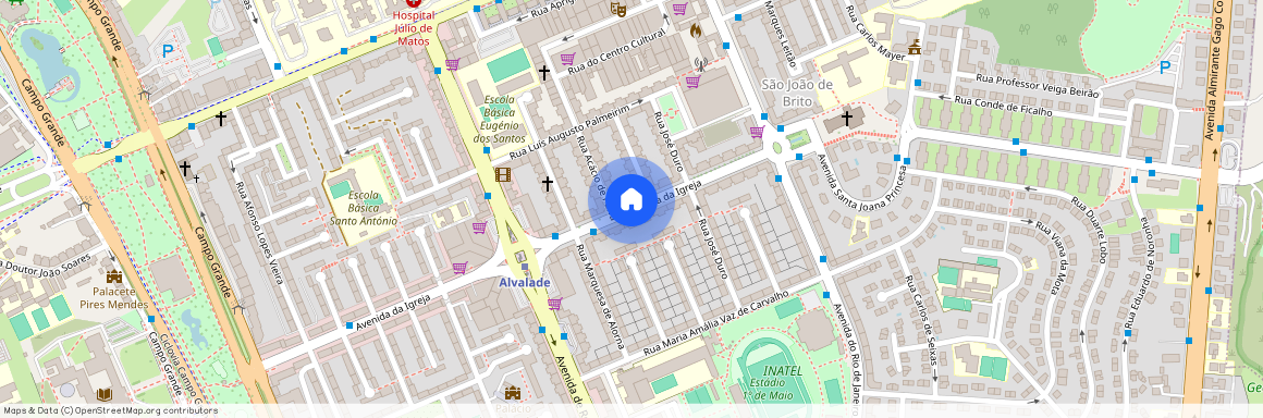 Avenida da Igreja, Lisbon, Lisbon 1700