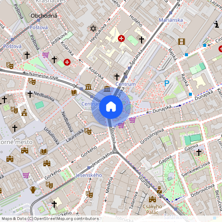 Námestie SNP, Bratislava-Staré Mesto, okres Bratislava I