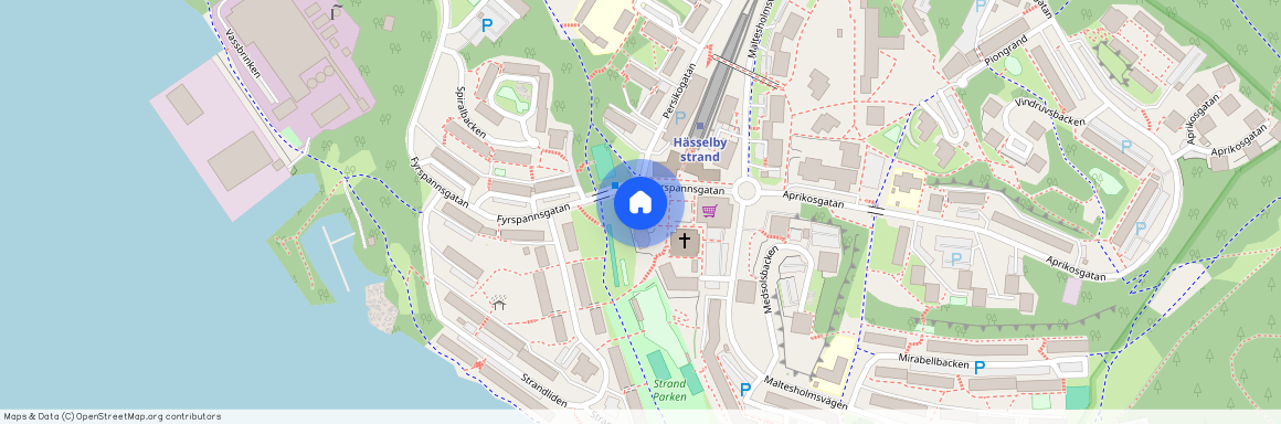 Fyrspannsgatan 160, Hässelby Strand