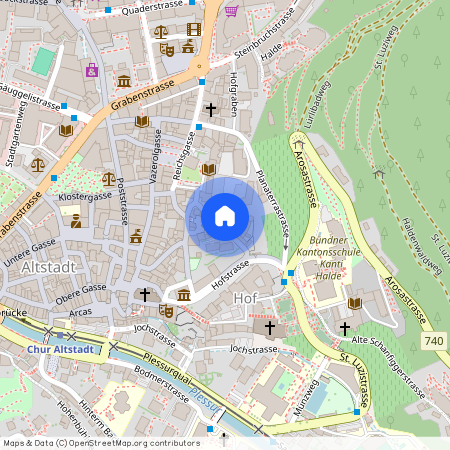 Sennhofstrasse 19, Loft, 7000 Chur