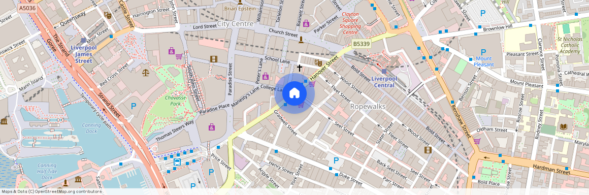 2 Nation Way (off Seel Street), Liverpool L1