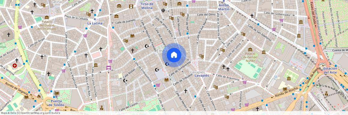 Calle Amparo, 51, 28012 Madrid, Spain