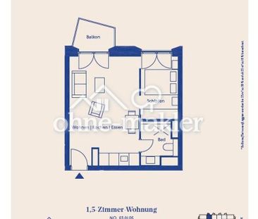 TOP-Zwei-Zimmer Wohnung direkt an East Side Gallery und Spree, prov... - Photo 1